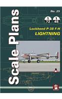 Scale Plans No. 25: Lockheed P-38 F-H Lightning