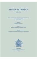 Studia Patristica. Vol. LIV - Papers Presented at the Sixteenth International Conference on Patristic Studies Held in Oxford 2011