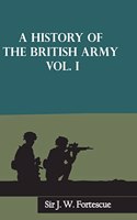 History of the British Army, Vol. I