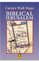 Carta's Wall Maps: Biblical Jerusalem