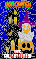 Halloween Mosaic Color By Number