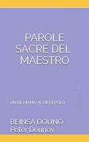 Parole Sacre del Maestro