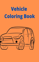 Vehicle Coloring Book