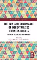 Law and Governance of Decentralised Business Models
