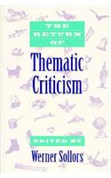 The Return of Thematic Criticism