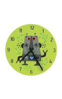 Robot Wall Clock