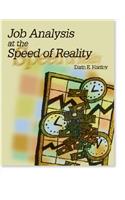 Job Analysis at the Speed of Reality