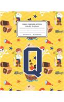 Primary Composition Notebook Grades K-2 Story Journal Q