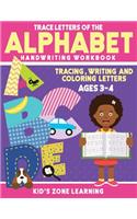 Trace Letters Of The Alphabet Handwriting Workbook