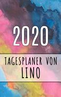 2020 Tagesplaner von Lino: Personalisierter Kalender für 2020 mit deinem Vornamen