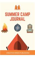 Summer Camp Journal: Record Your Camping Adventures (Camping Logbook/Travel journal, RV Travel Log Book, Road Trip Planner/Summer Camp Journal)