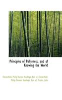 Principles of Politeness, and of Knowing the World