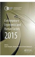 Contemporary Ergonomics and Human Factors 2015