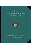 Law According to Occultism