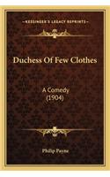 Duchess of Few Clothes