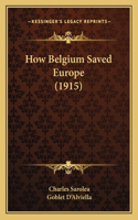 How Belgium Saved Europe (1915)