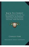 Back To Christ