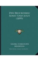 Der Bruckenbau Sonst Und Jetzt (1899)