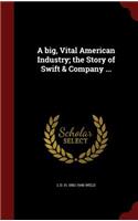 A Big, Vital American Industry; The Story of Swift & Company ...