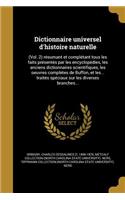 Dictionnaire universel d'histoire naturelle