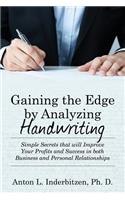 Gaining the Edge by Analyzing Handwriting: (English)