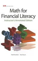 Math for Financial Literacy