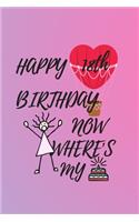 Happy 18th Birthday Now Where's My