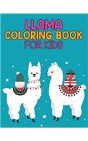 LLama Coloring Book For Kids