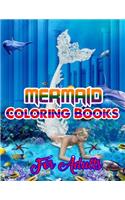 Mermaid Coloring Books For Adults