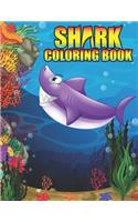 Shark coloring Book