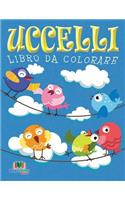 Uccelli Libro Da Colorare