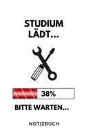 Studium lädt... 38% Bitte warten... Notizbuch