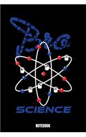 Bro Science Notebook: School Notizbuch A5 linierte 110 Seiten, Notizheft / Tagebuch / Reise Journal, perfektes Geschenk für Sie