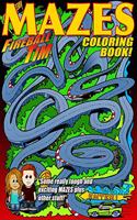 Fireball Tim MAZES Coloring Book