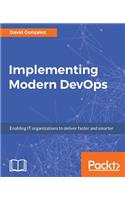 Implementing Modern DevOps