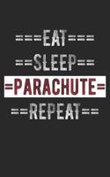 Skydivers Journal - Eat Sleep Parachute Repeat