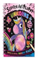 Scratch Art Fluffy Unicorns