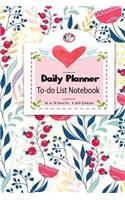 Daily Planner To-do List Notebook