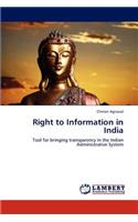 Right to Information in India