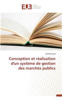 Conception Et Réalisation d'Un Système de Gestion Des Marchés Publics