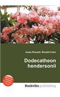Dodecatheon Hendersonii: (English)