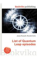 List of Quantum Leap Episodes: (English)