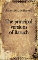 THE PRINCIPAL VERSIONS OF BARUCH