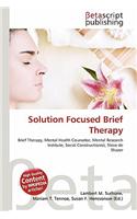Solution Focused Brief Therapy: (English)