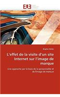 L Effet de la Visite D Un Site Internet Sur L Image de Marque: (Omn.Univ.Europ.)