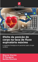 Efeito da posição do corpo na taxa de fluxo expiratório máximo