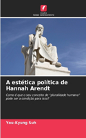 A estética política de Hannah Arendt