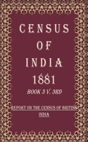 Census of India 1881: Report On The Census Of British India and Statistics of the British-Born Subjects Volume Book 3 V.3rd-4th [Hardcover]