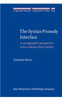 Syntax-Prosody Interface