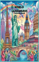 World Landmarks Coloring Book